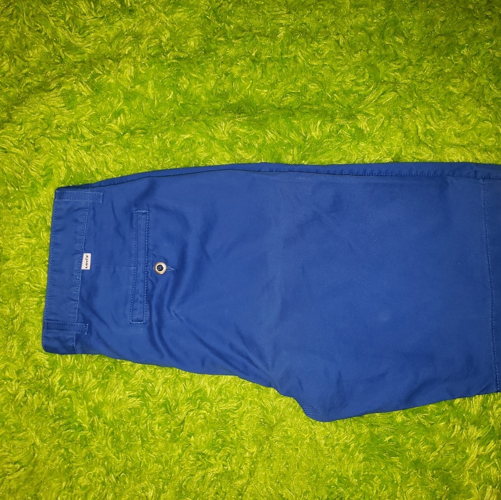 Mens Blue Levi Shorts